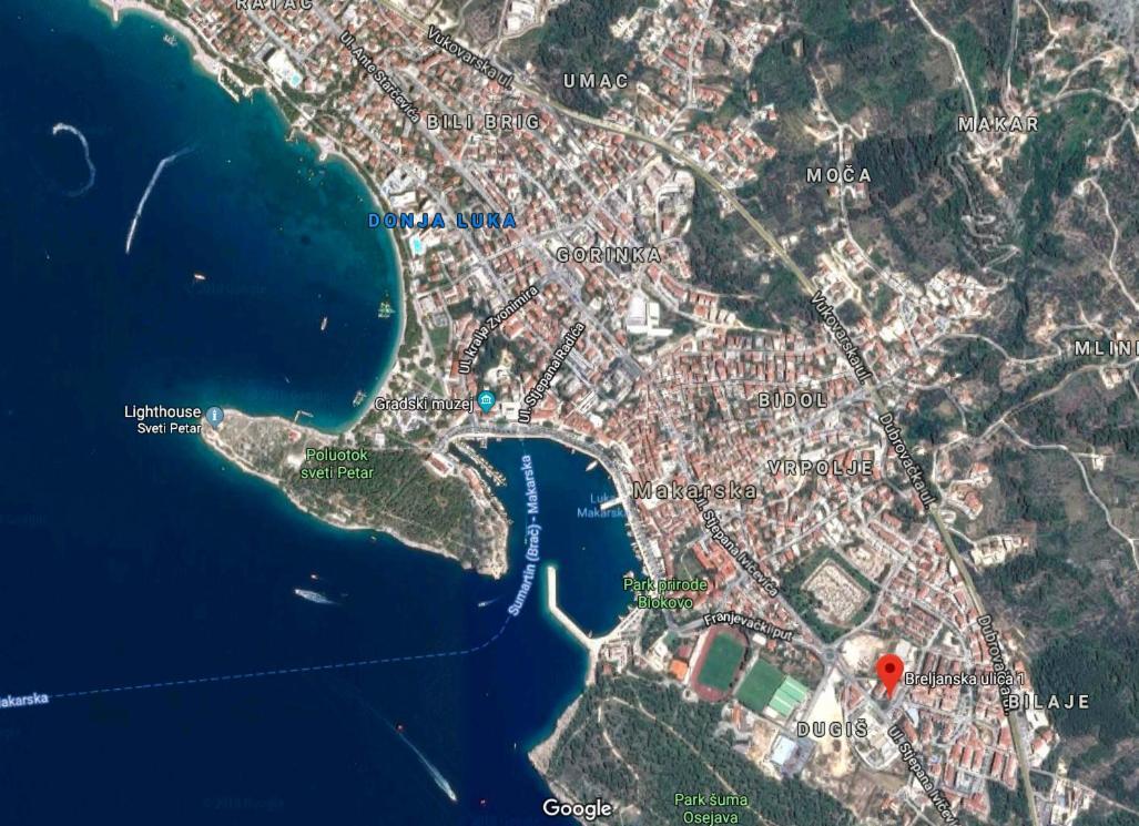 Apartment Sopta Makarska Esterno foto